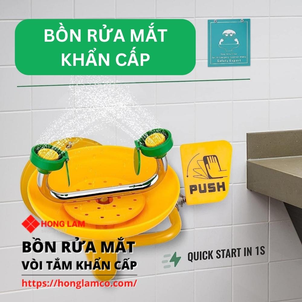 Vòi rửa mắt khẩn cấp giá rẻ mua tại công ty uy tín, chất lượng